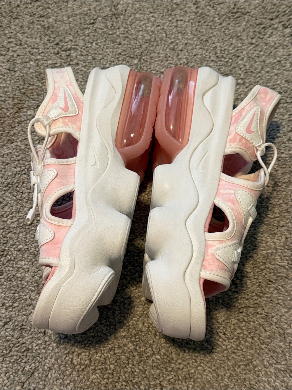 Nike Air Max Koko platform sandals pink & white - Picture 2 of 9